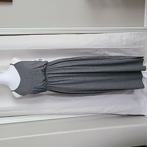 NWT Old Navy Heather Gray Maxi Dress Size S